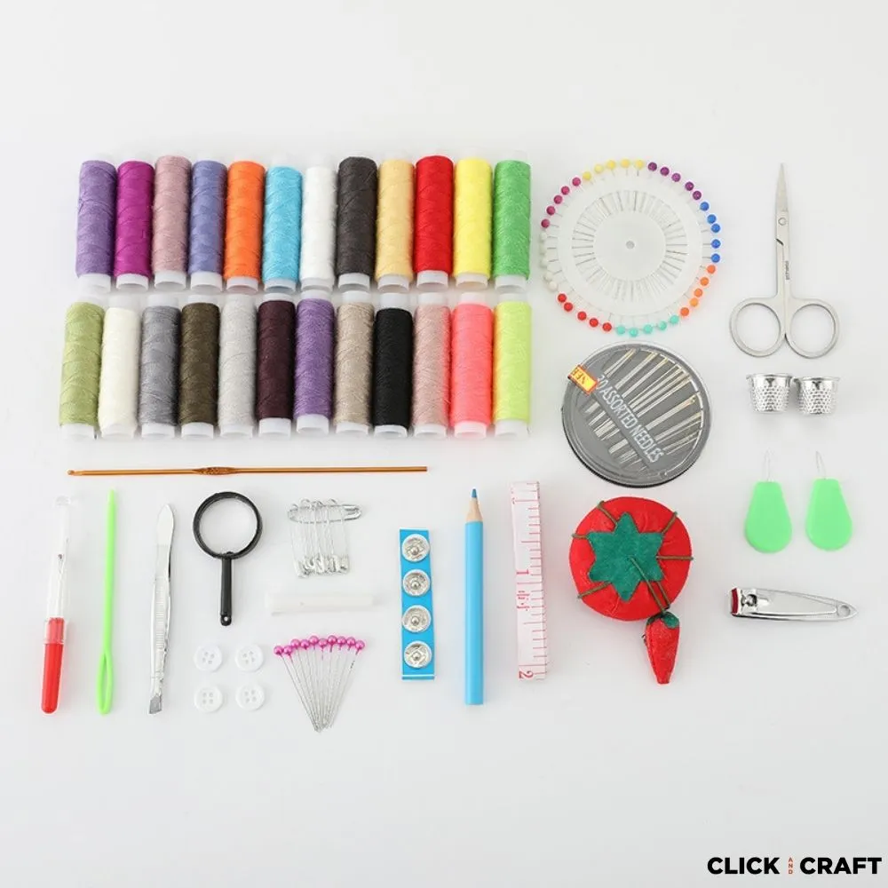 132 pcs Portable Sewing Kit