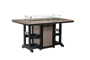 44" x 72" Rectangular Fire Table