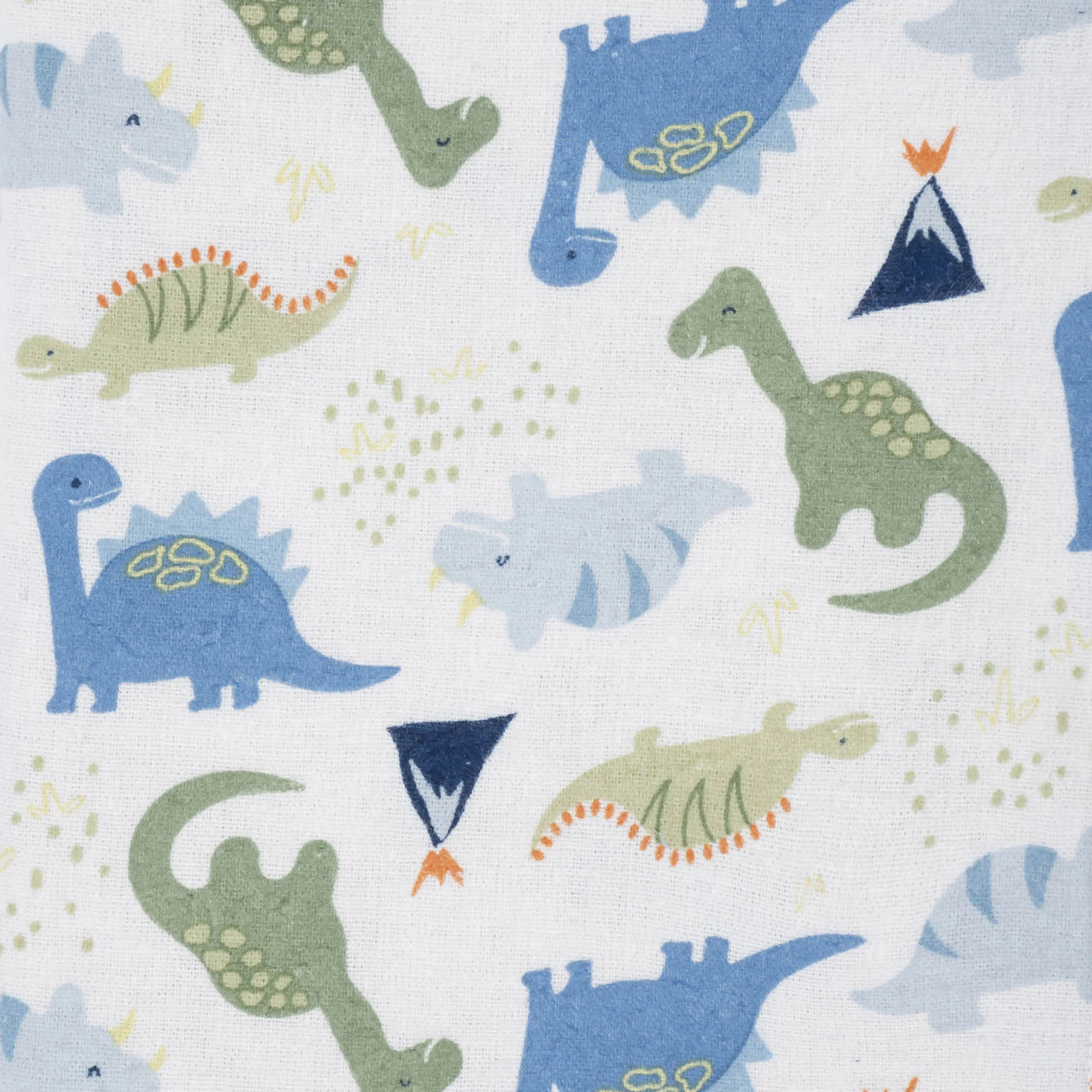 5-Pack Baby Boys Dinosaur Flannel Receiving Blankets