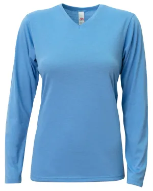 A4 Women's Softek Long Sleeve Tee