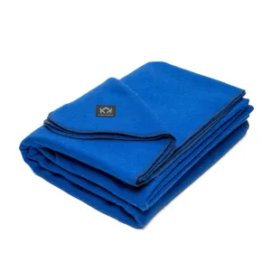 Arcturus Military Wool Blanket - Royal Blue | 4.5 lbs (64" x 88")