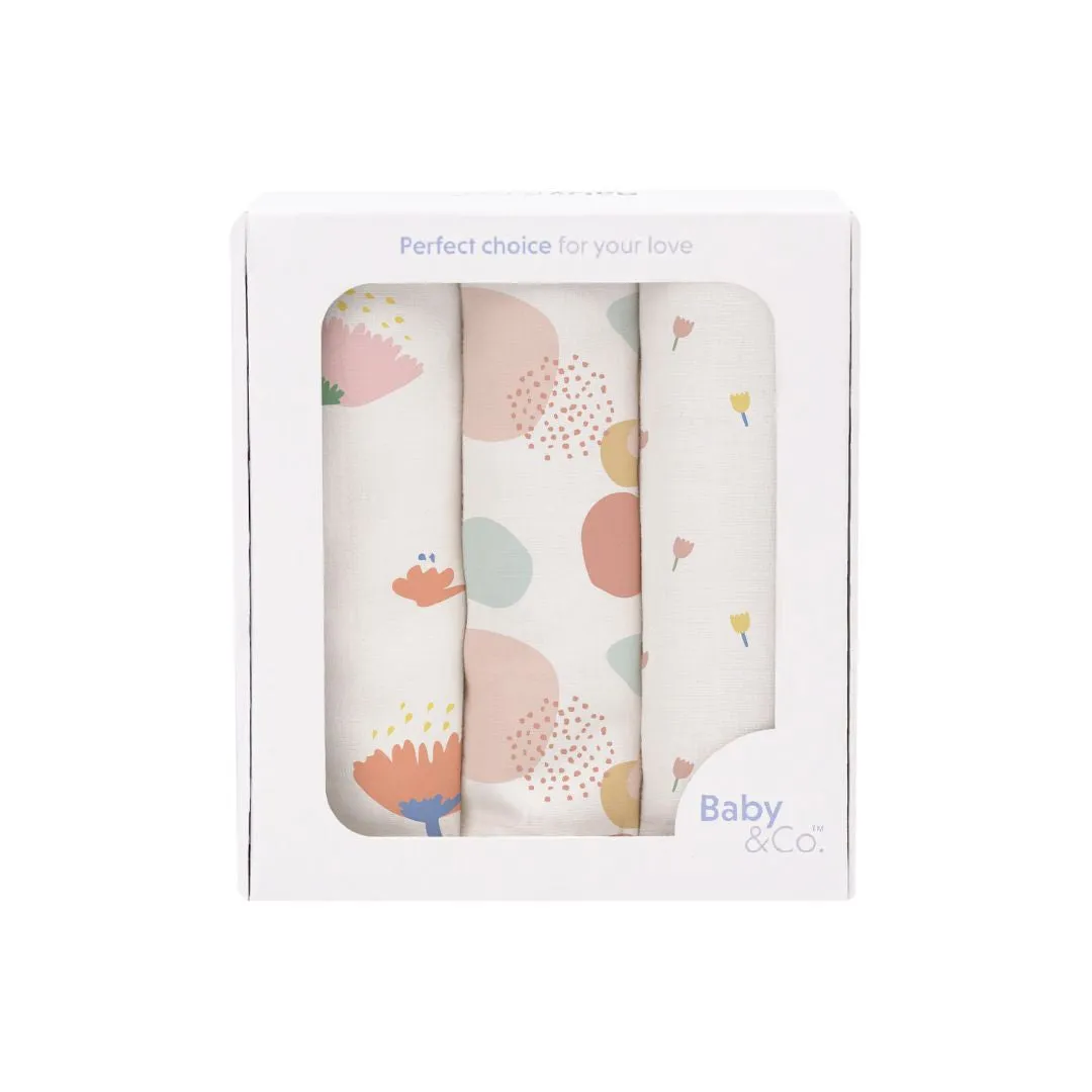 Baby & Co. Nursing Cloth 30' x 30x (3 pcs)