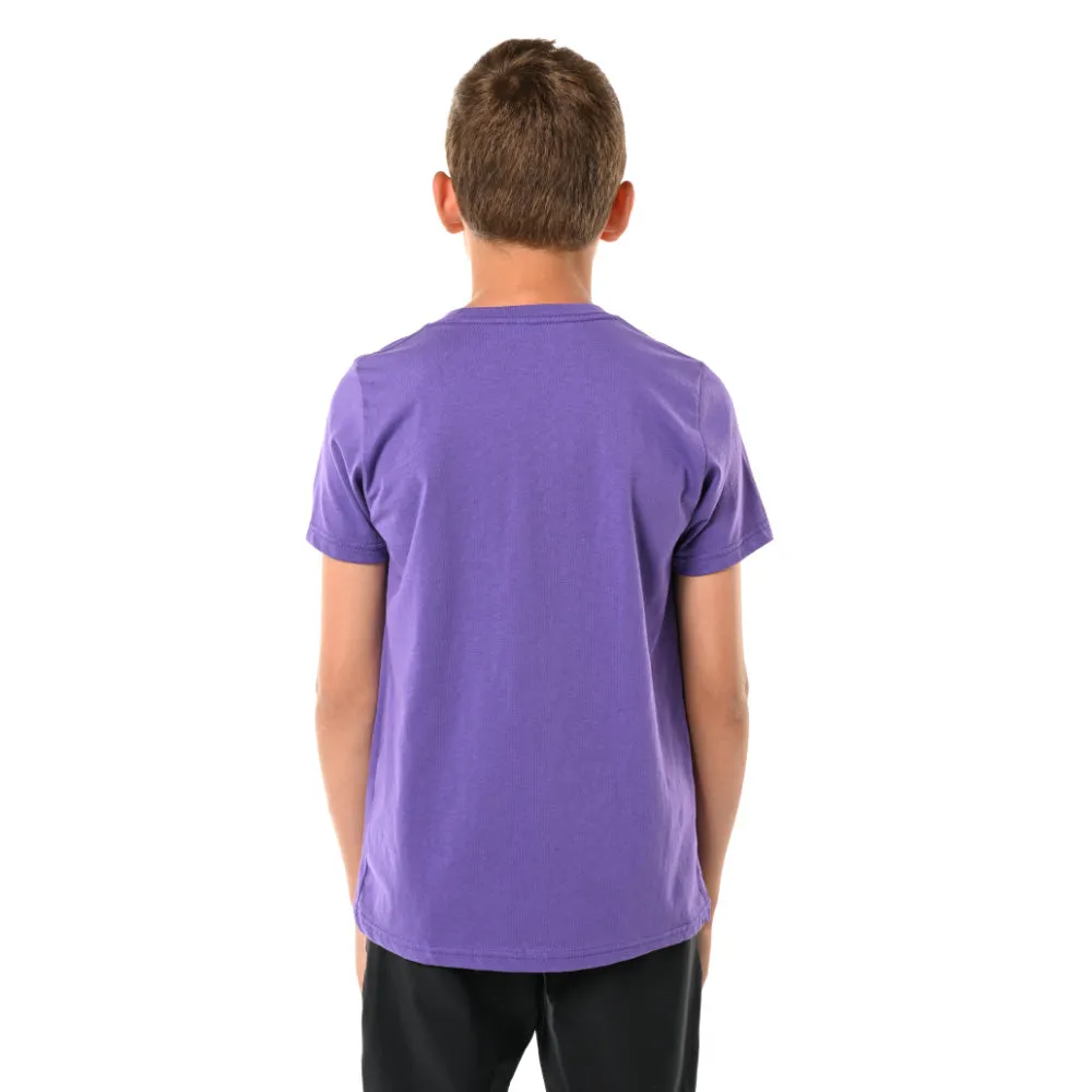 BAUER ICON MIX YOUTH PURPLE T SHIRT