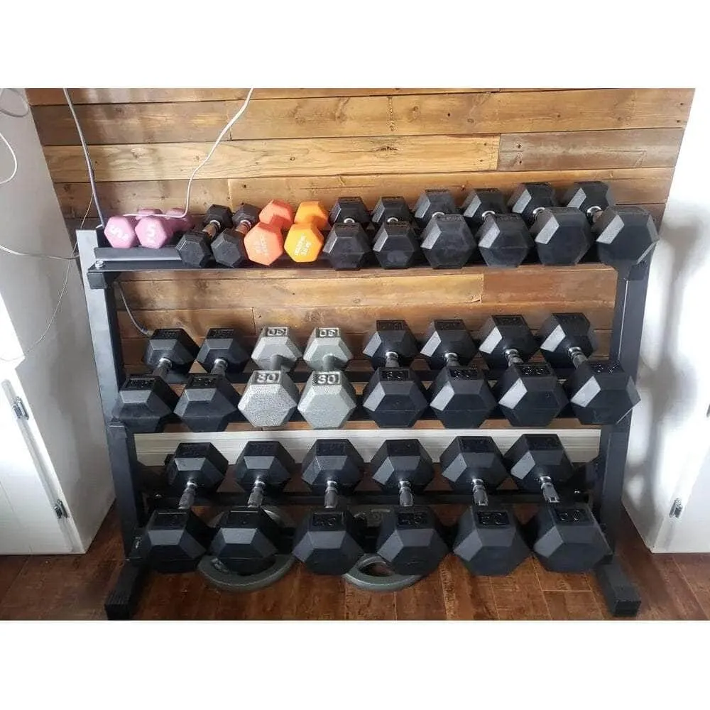 Bells Of Steel Rubber Hex Dumbbell Sets