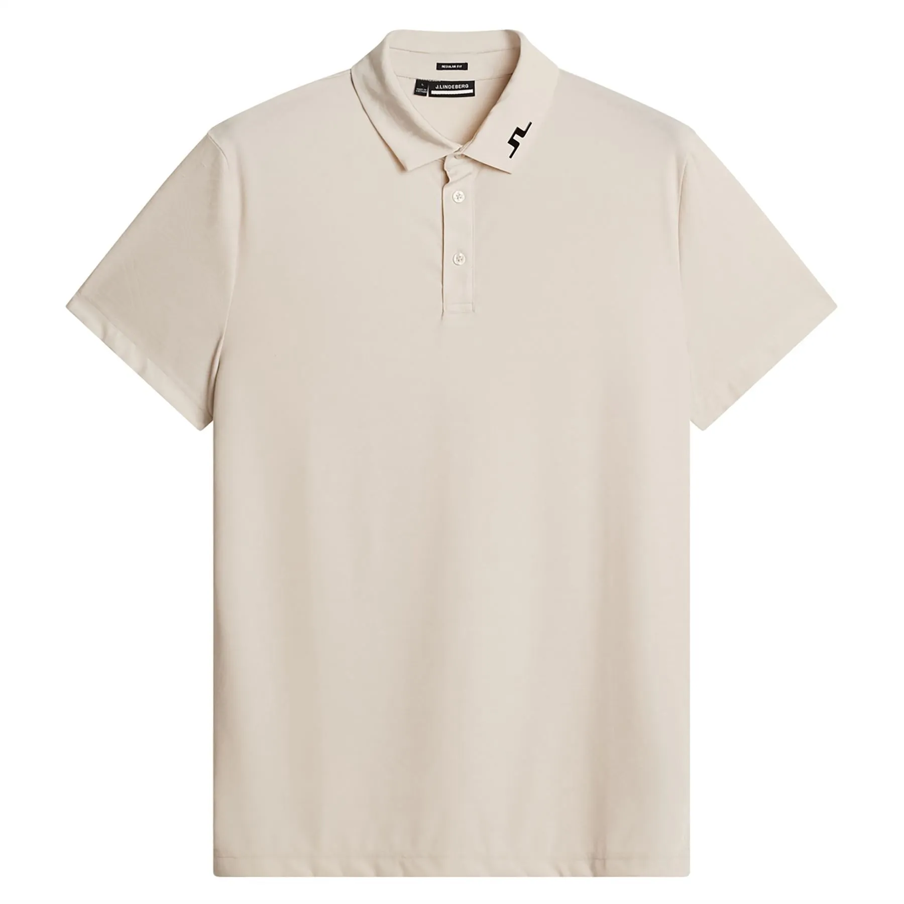 Bison Regular Fit Pro Jacquard Polo Moonbeam - AW24