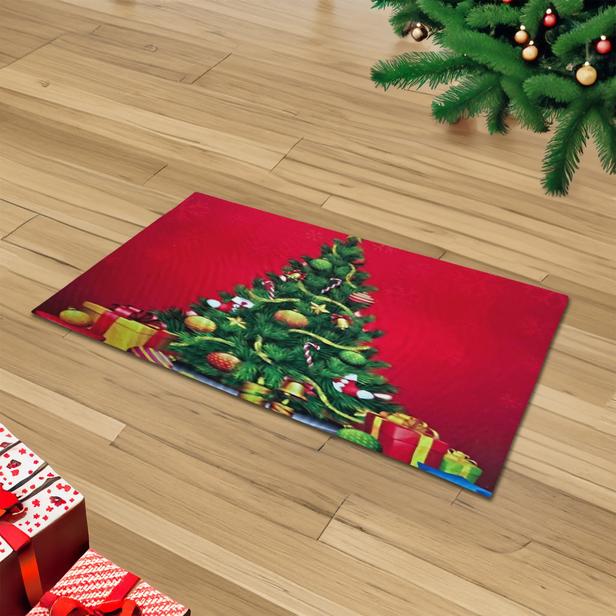 Christmas Theme Floor Mats