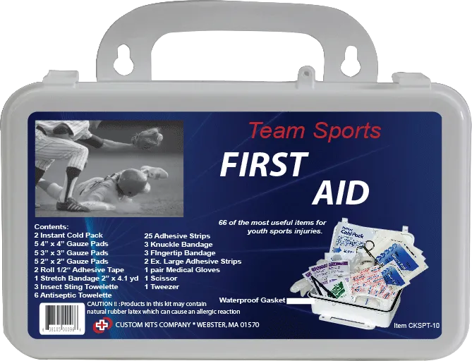 Custom Kits CKSPT-10 Coaches First Aid Kit