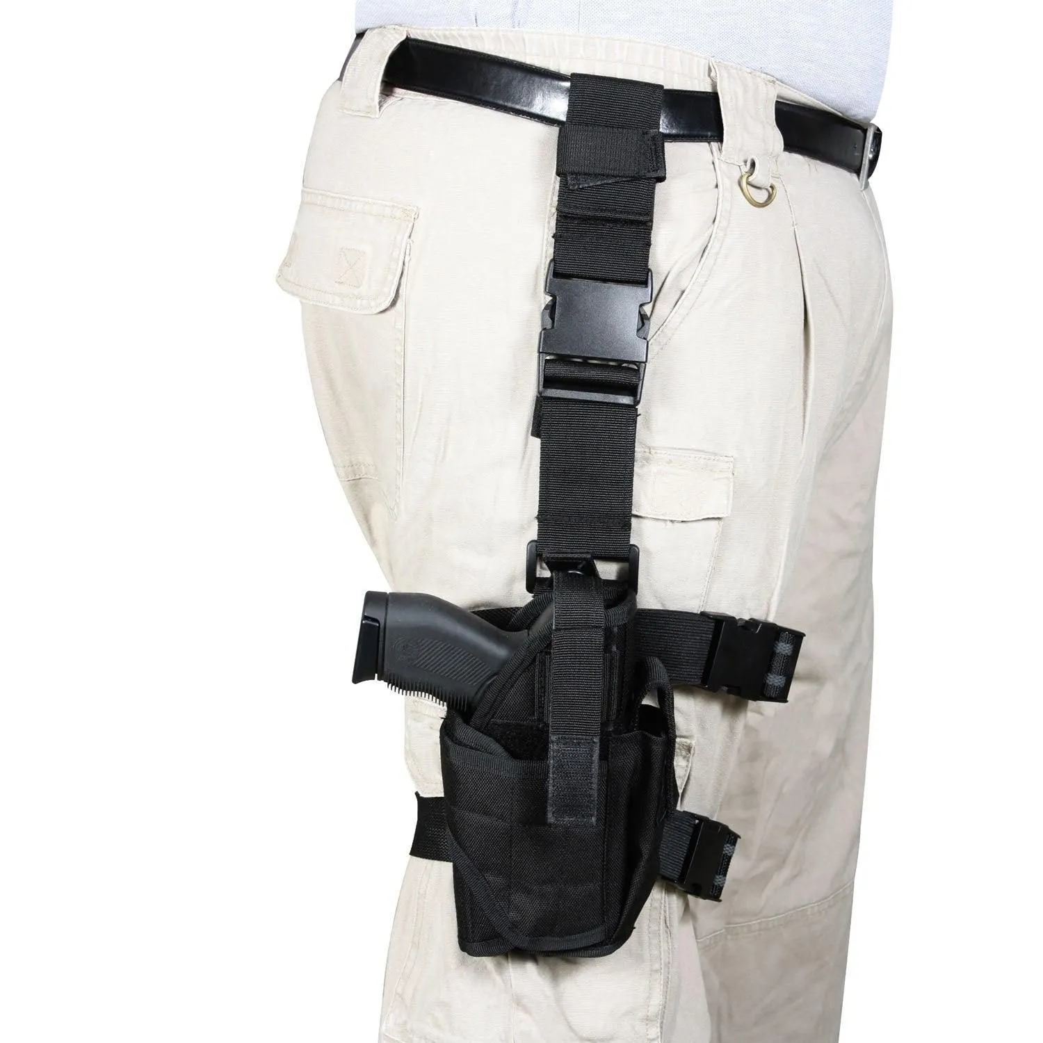 Deluxe Adjustable Universal Drop Leg Tactical Holster