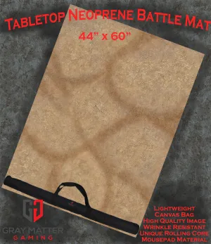 Desert Paths - Neoprene Battle Mat - Warhammer, AoS, 40K, Kill Team, MCP, Shatterpoint, Legion, More