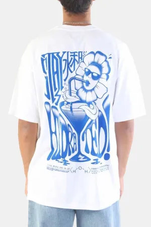 Edwin Stay Hydrated T-Shirt (White)