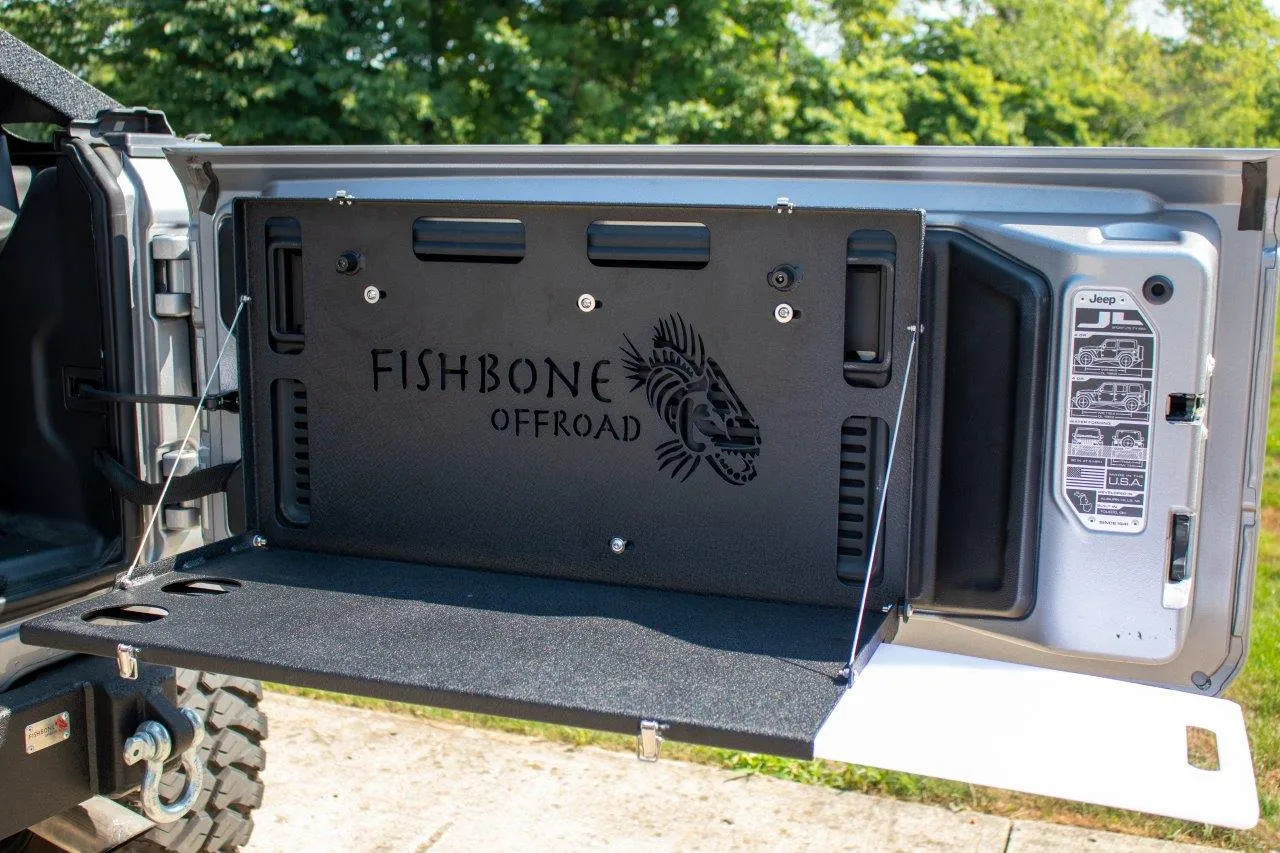 Fishbone Offroad 2018-Current JL Wrangler Tailgate Table (2-Door)