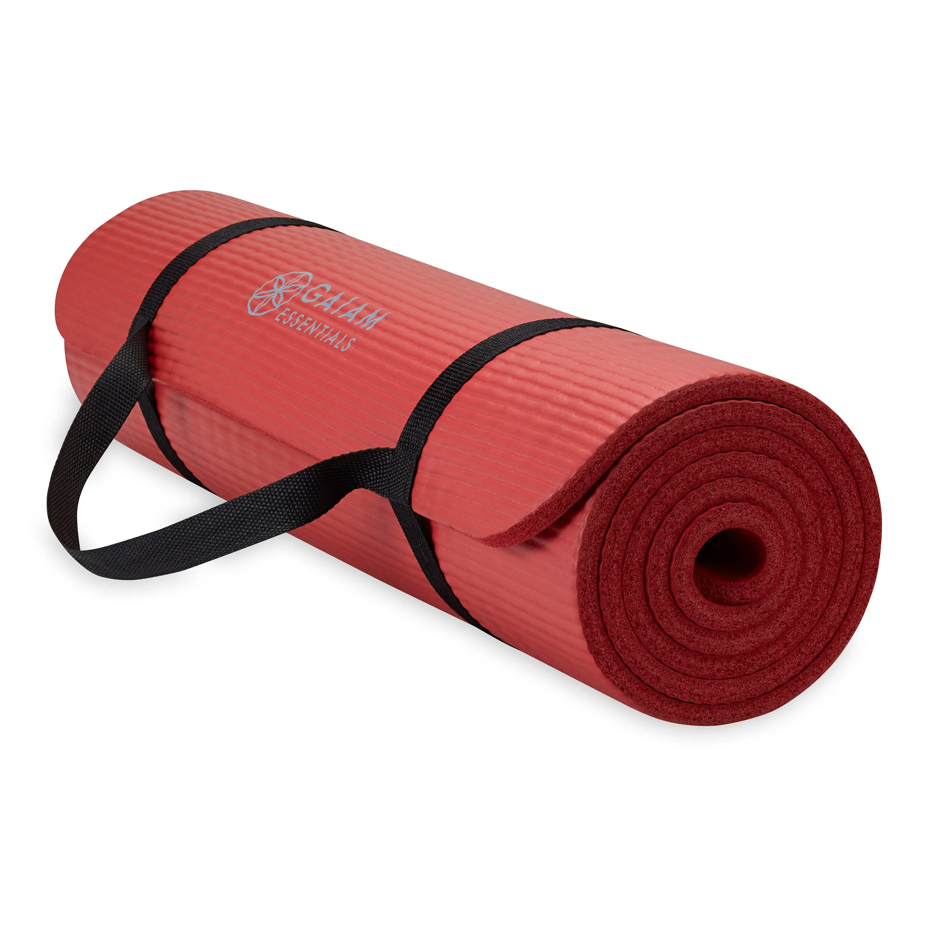 Gaiam Essentials Fitness Mat & Sling (10mm)