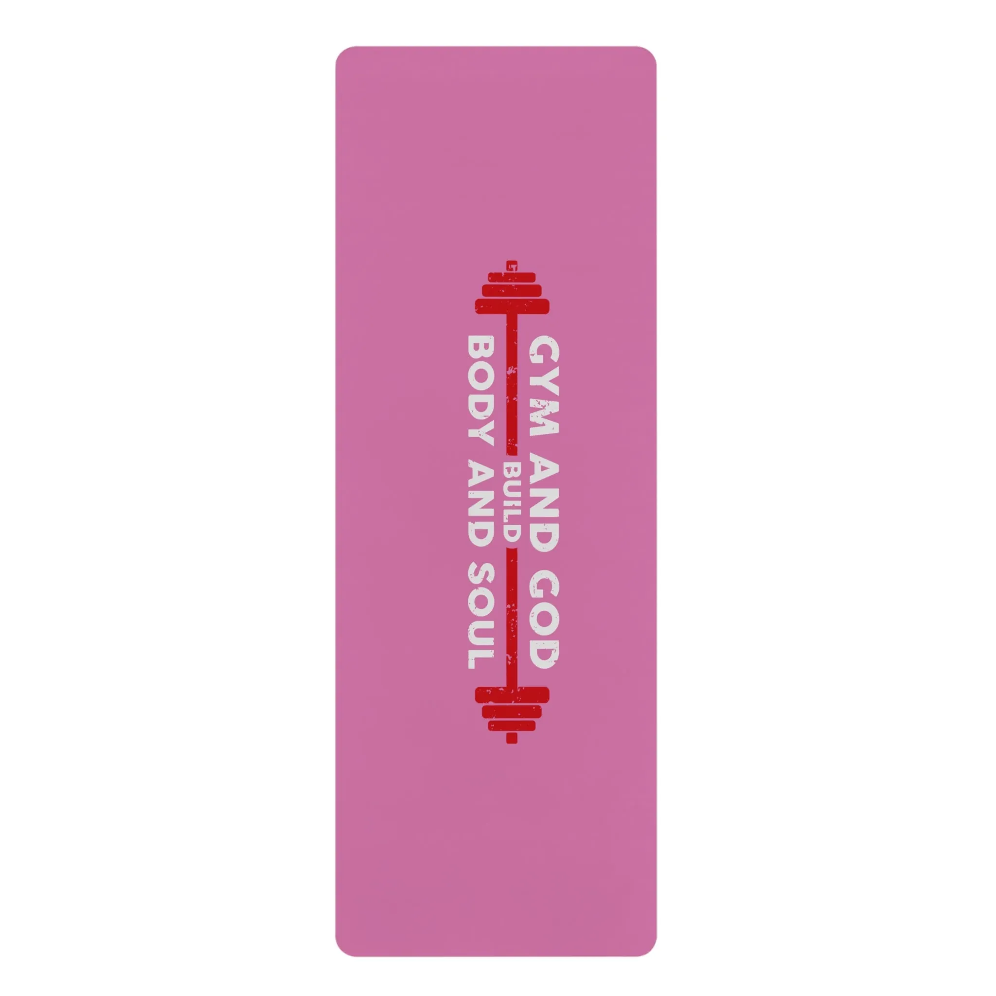 God and Gym Rubber Yoga Mat