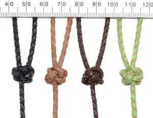 Gun Dog Braided Leather Lanyards