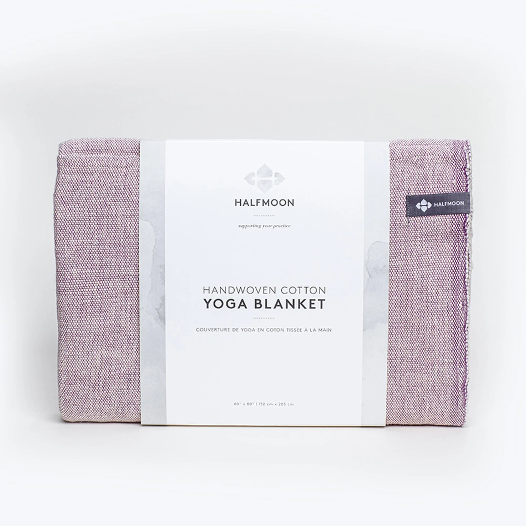 Halfmoon Cotton Yoga Blanket