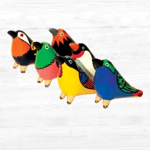 Hand-Painted Bird Whistle