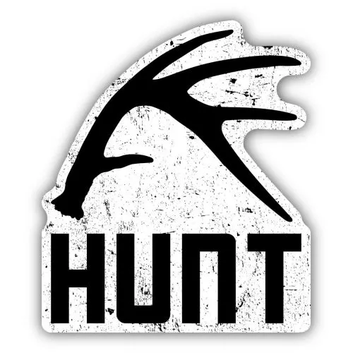 Hunt Waterproof High Quality Vinyl Sticker