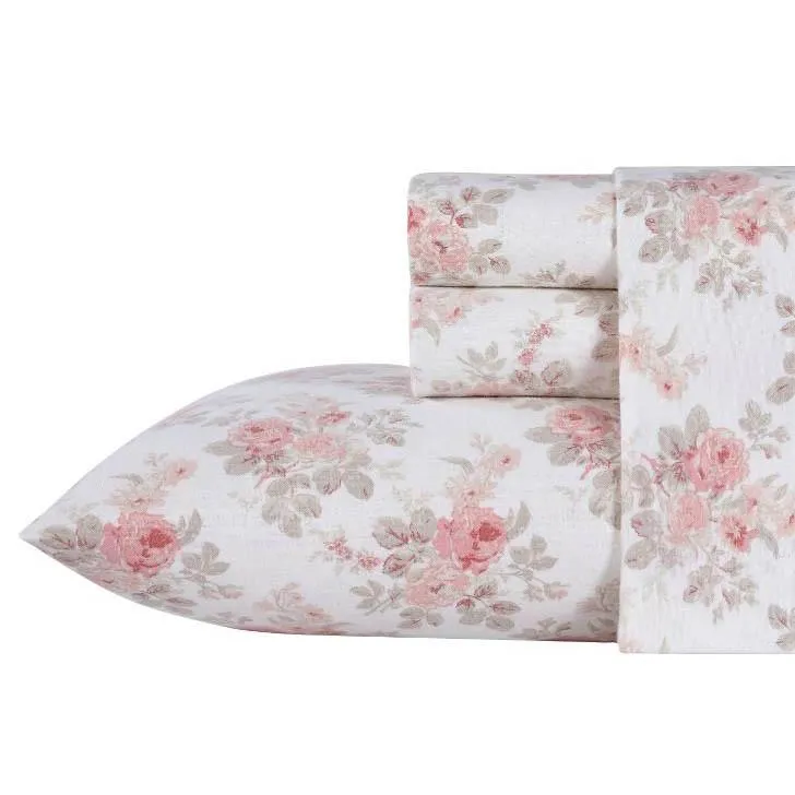 Lisalee Flannelette Sheet Set by Laura Ashley