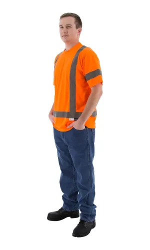 Majestic 75-5304 Hi-Vis Short Sleeve Shirt ANSI 3 R