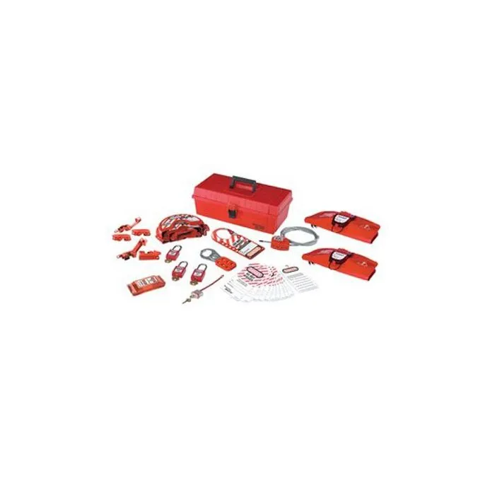 Masterlock 1457VE410KA Personal Valve and Electrical Lockout Kit