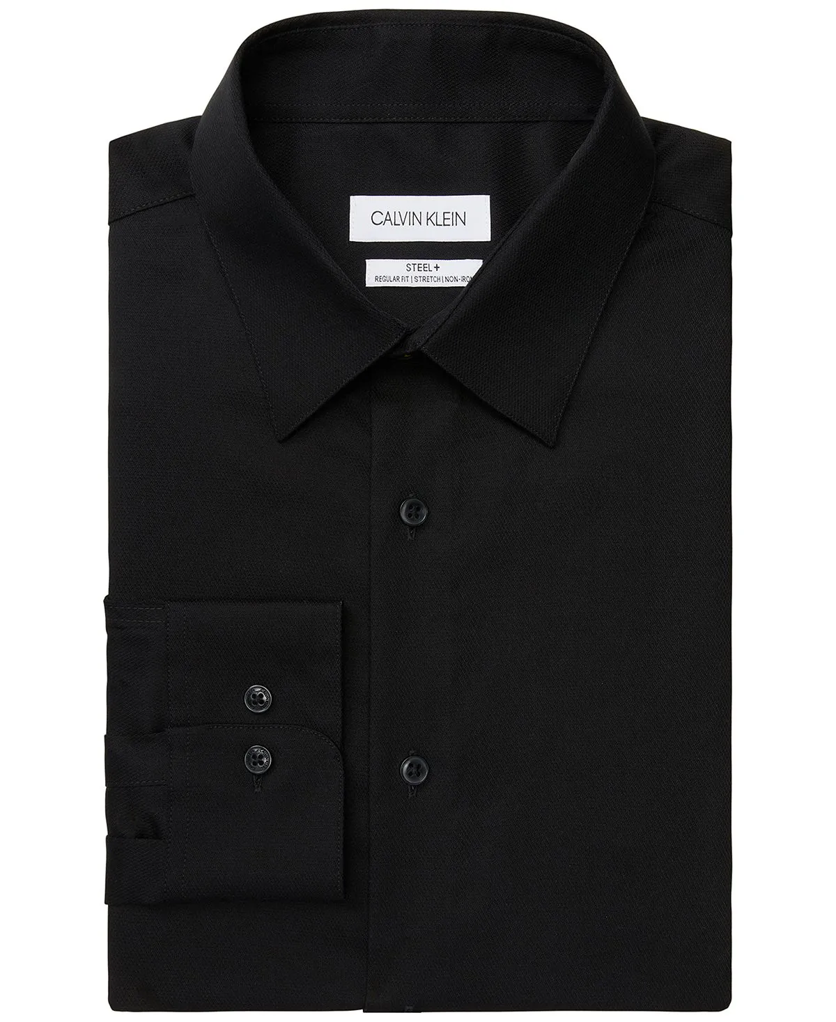 Men's classic shirt STEEL Classic/Regular without iron stretch Performance Calvin Klein