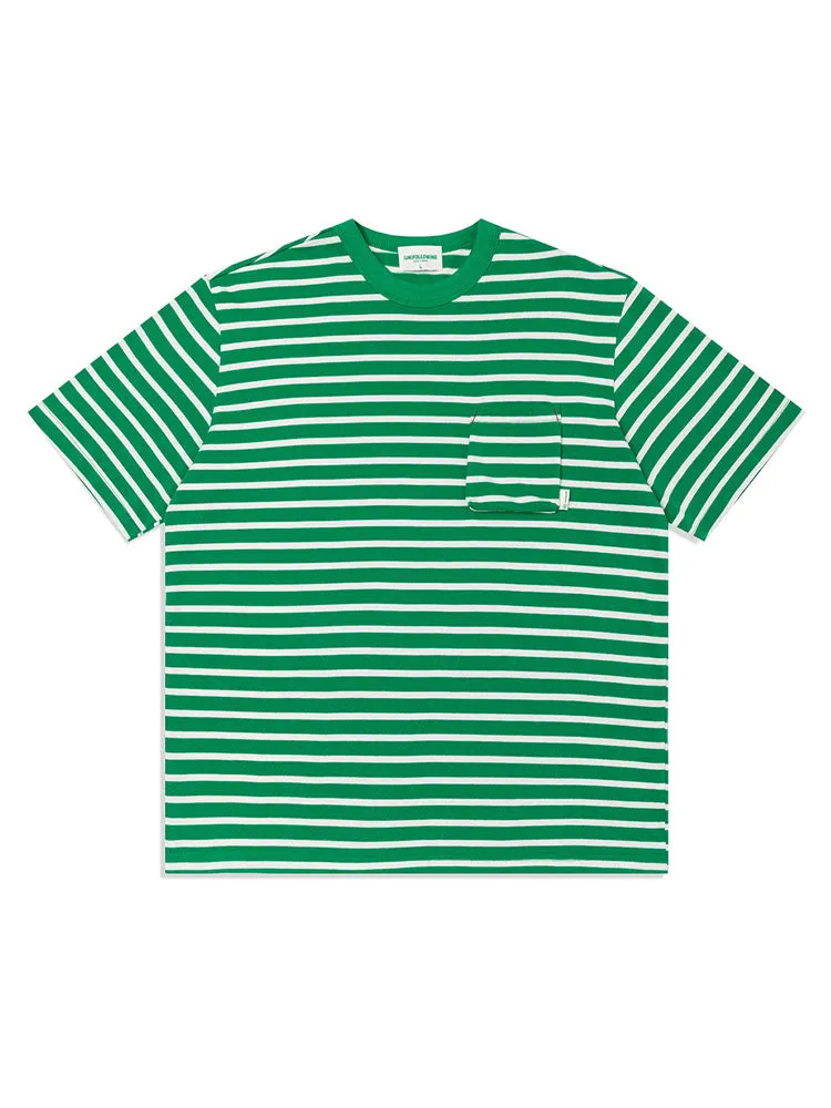 Men'S Cotton Stripes T-Shirts