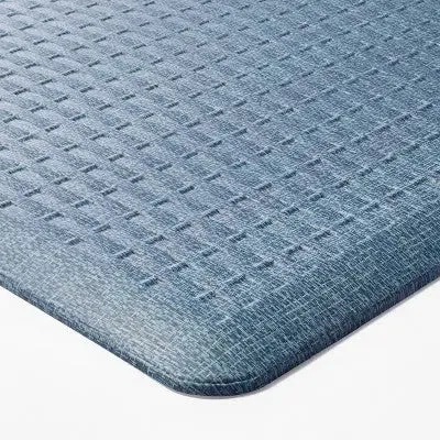 New - 20" x 36" Elite Thick Comfort Mat Elite Blue - Figmint