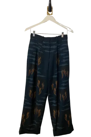 Sabina Savage "The Song Deer" Turn-Up Trousers