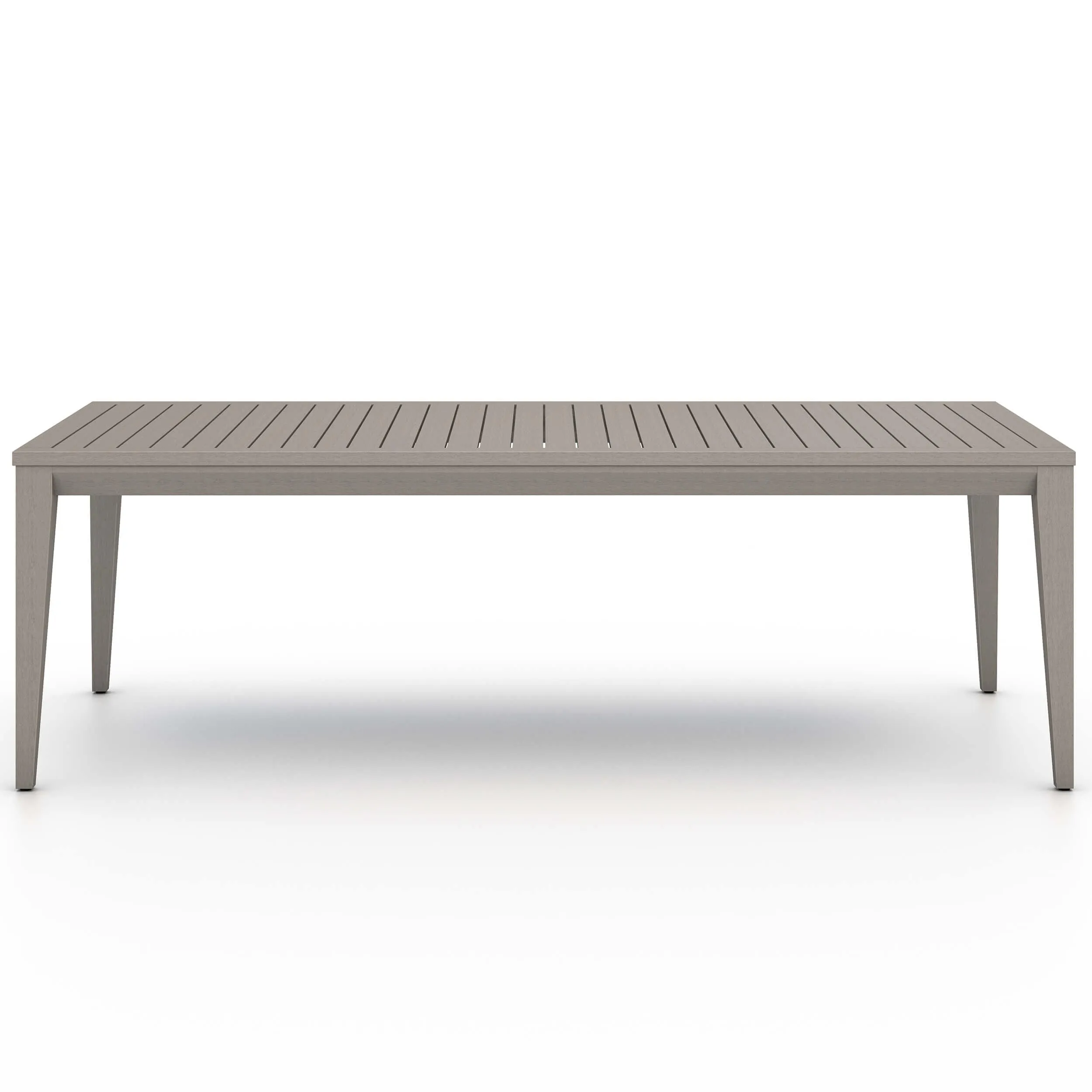 Sherwood Outdoor Rectangle Dining Table, Weathered Grey