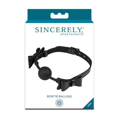 Sincerely Bow Tie Ball Gag