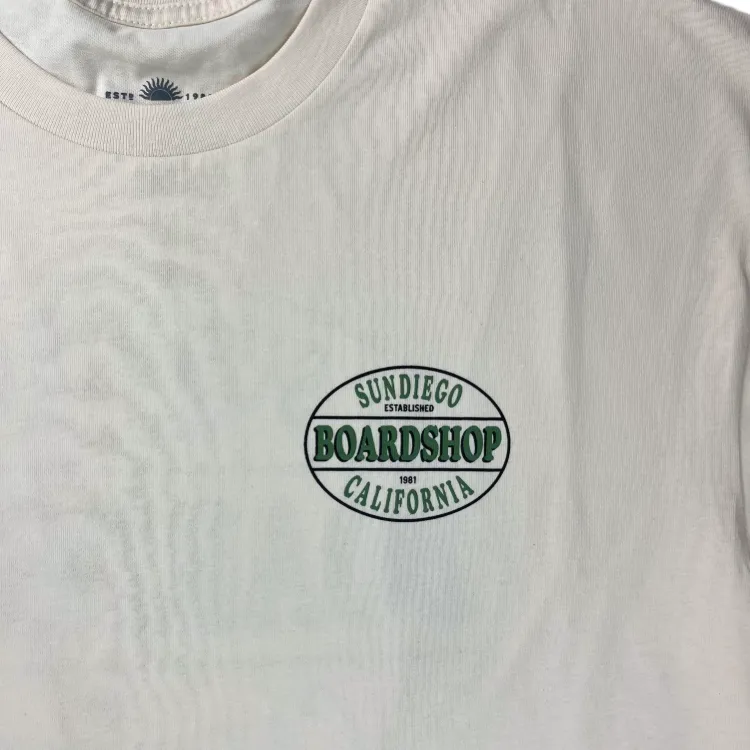 SunDiego SDBSCA T-Shirt - Vintage White