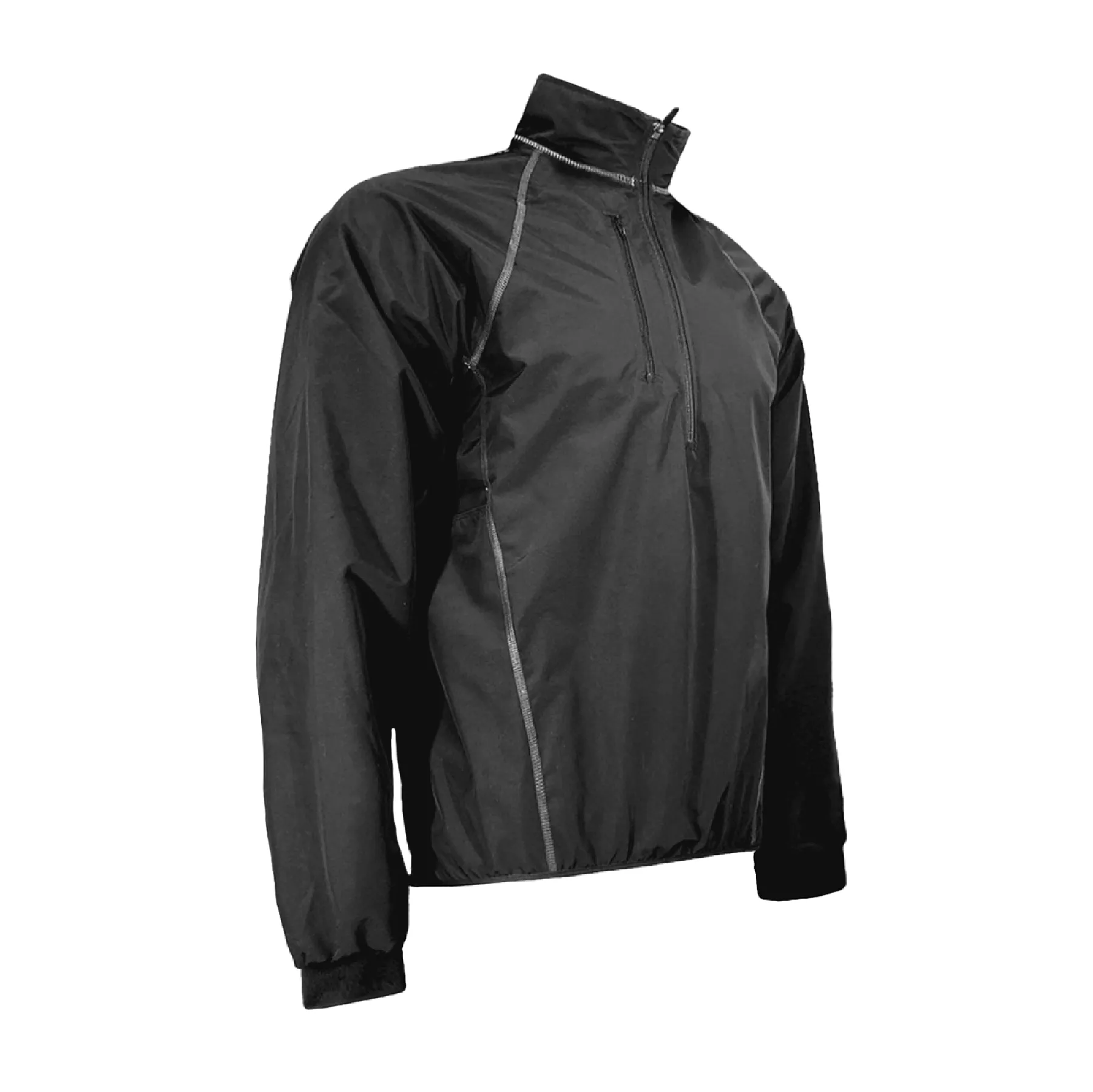 *Training Gear - Does NOT contain team logos* Unisex Classic Sequel Rower Midweight Jacket Black/Hi-Viz - PERRYSBURG CREW