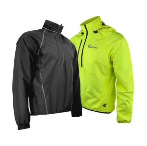 *Training Gear - Does NOT contain team logos* Unisex Classic Sequel Rower Midweight Jacket Black/Hi-Viz - PERRYSBURG CREW