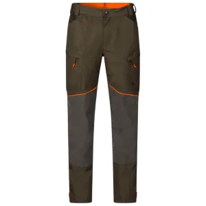 Venture Trousers - Pine Green/Hi-Vis Orange by Seeland