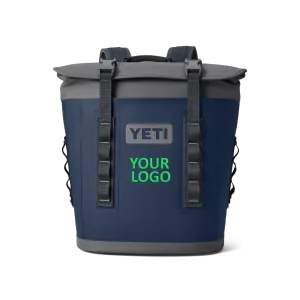 Yeti Hopper M12 Backpack Custom Soft Coolers, Navy